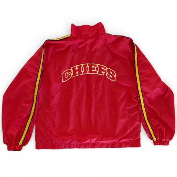 Vintage Reebok Kansas City Chiefs Windbreaker, Size XL, NFL - Picture 2 of 8